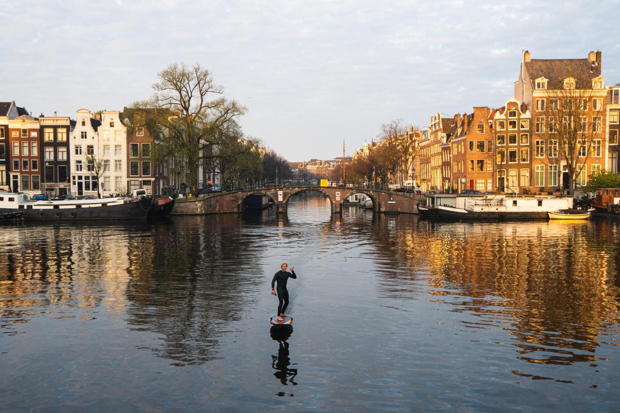 Motor Yacht Almaz Hotel Amsterdam Bagian luar foto